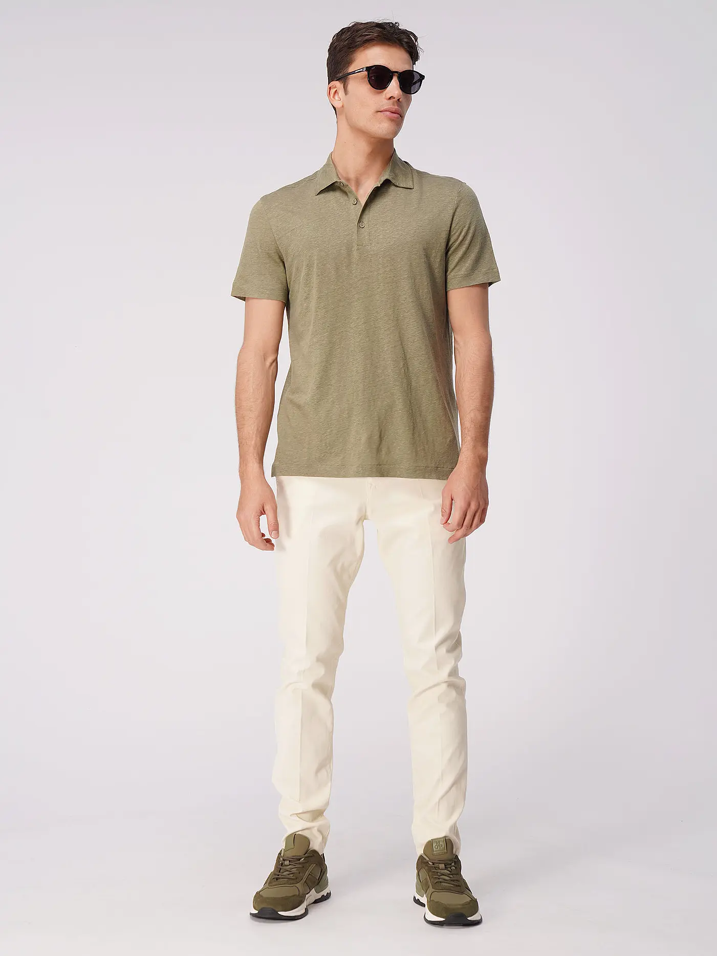 MAJESTIC FILATURES | Leinen Poloshirt | 